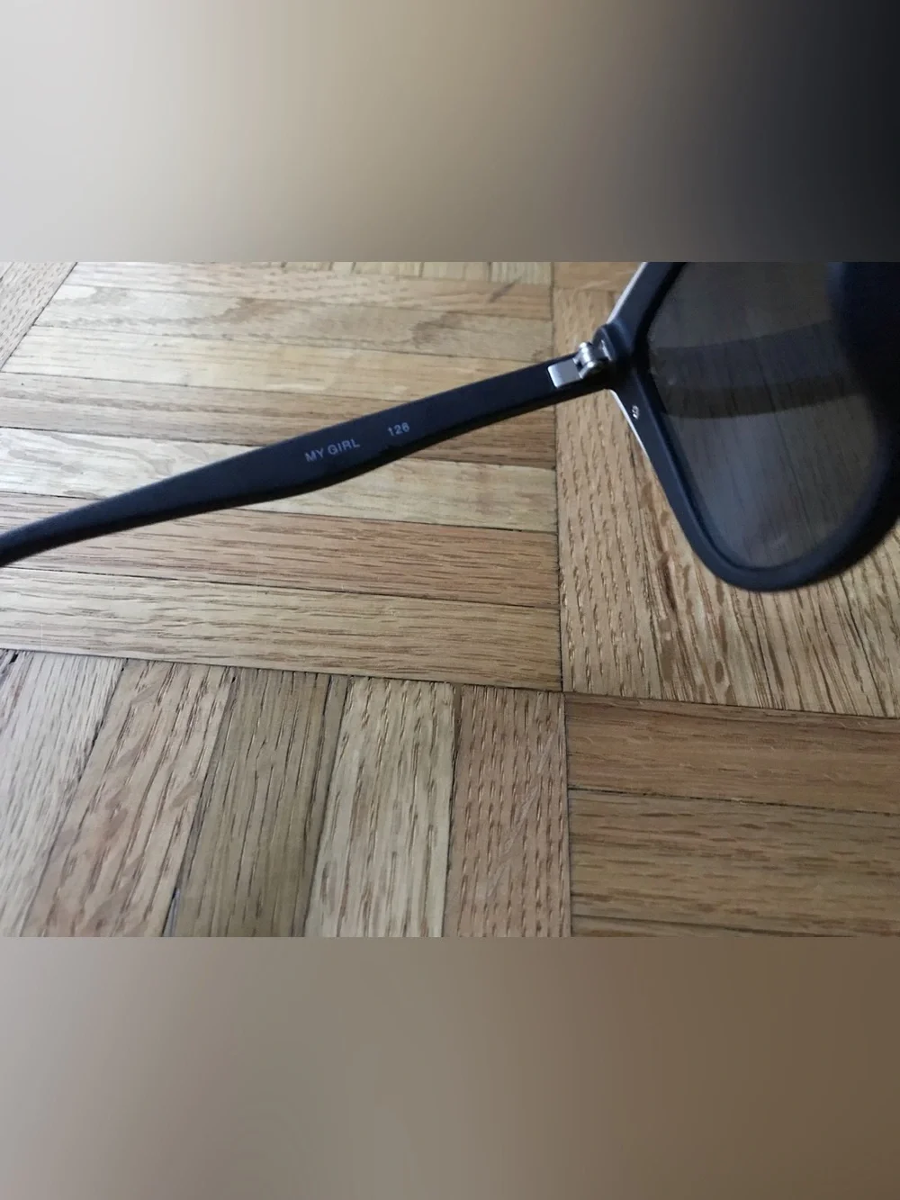 Quay black cat eye sunglasses- My Girl, black lenses/ black matte rim oversized